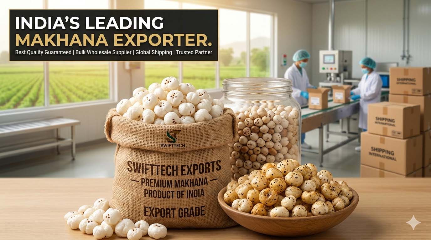 Premium Makhana Export Company India