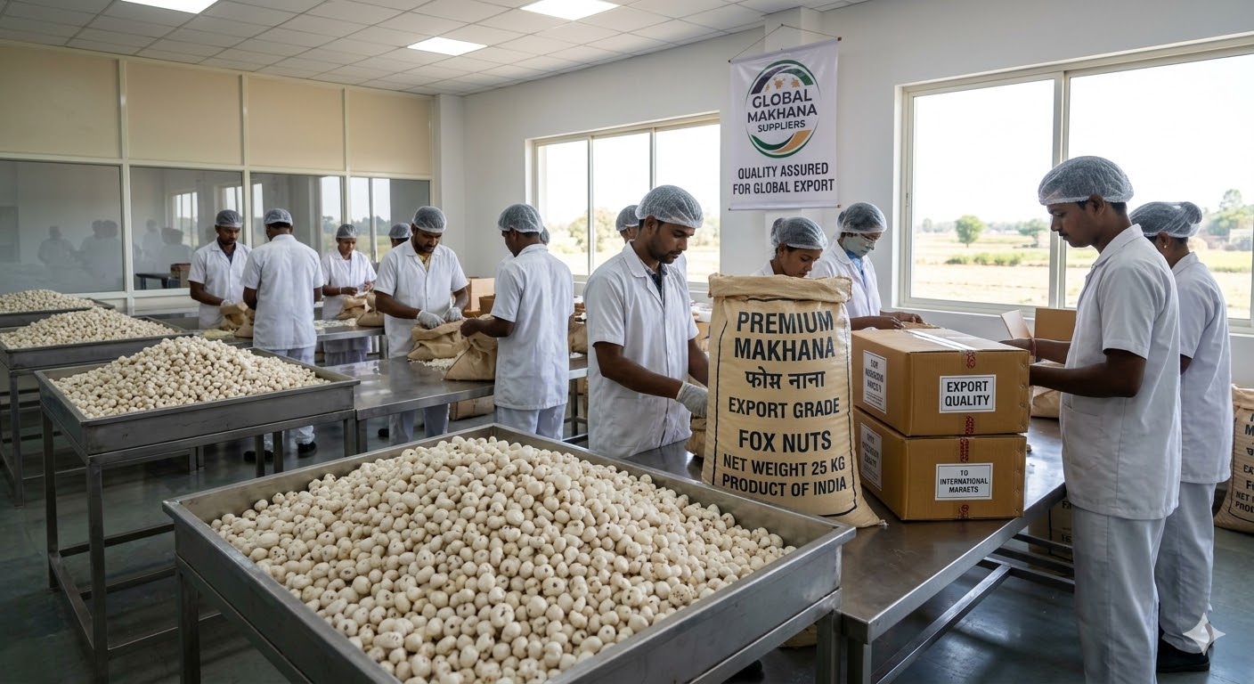 Export Grade Makhana Supplier